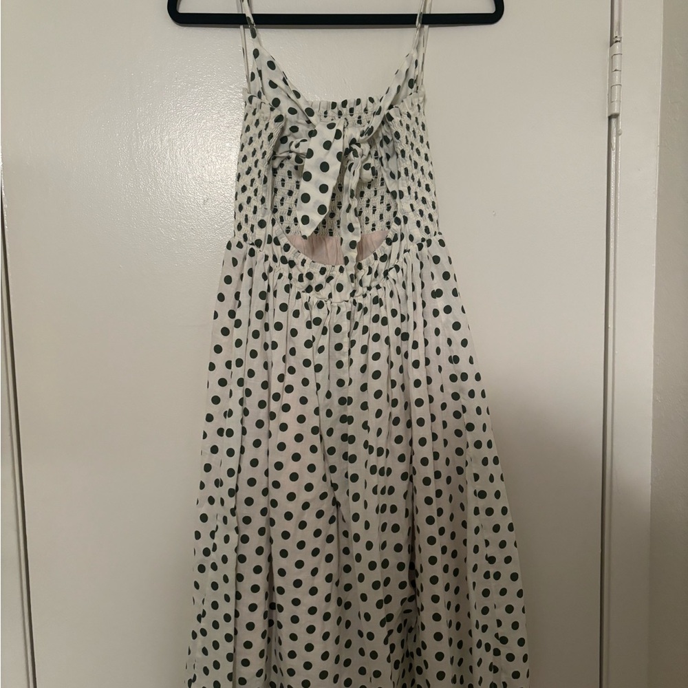 Summer Spaghetti Strap Open Back Dress